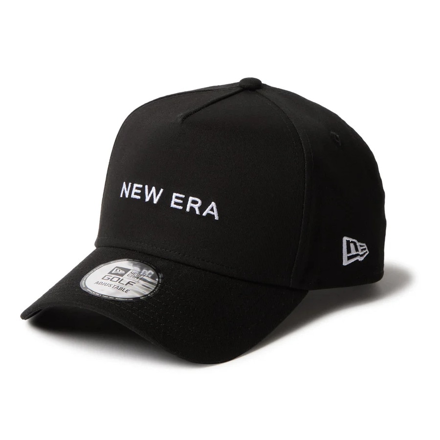 ニューエラ（NEW ERA）（メンズ、レディース）ゴルフ 帽子 9FORTY A-Frame Simple ブラック 14669109