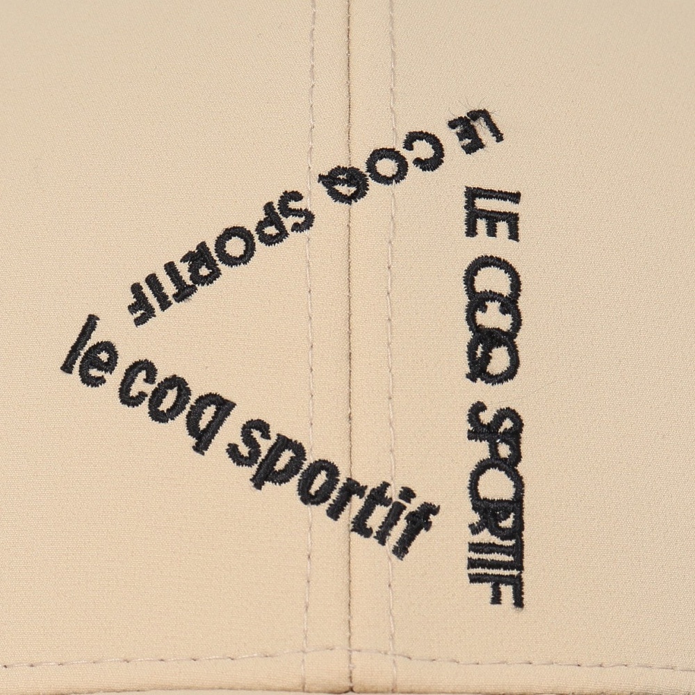 ルコックスポルティフ（lecoqsportif）（メンズ）帽子 はっ水キャップ LG5FCP05M BG00