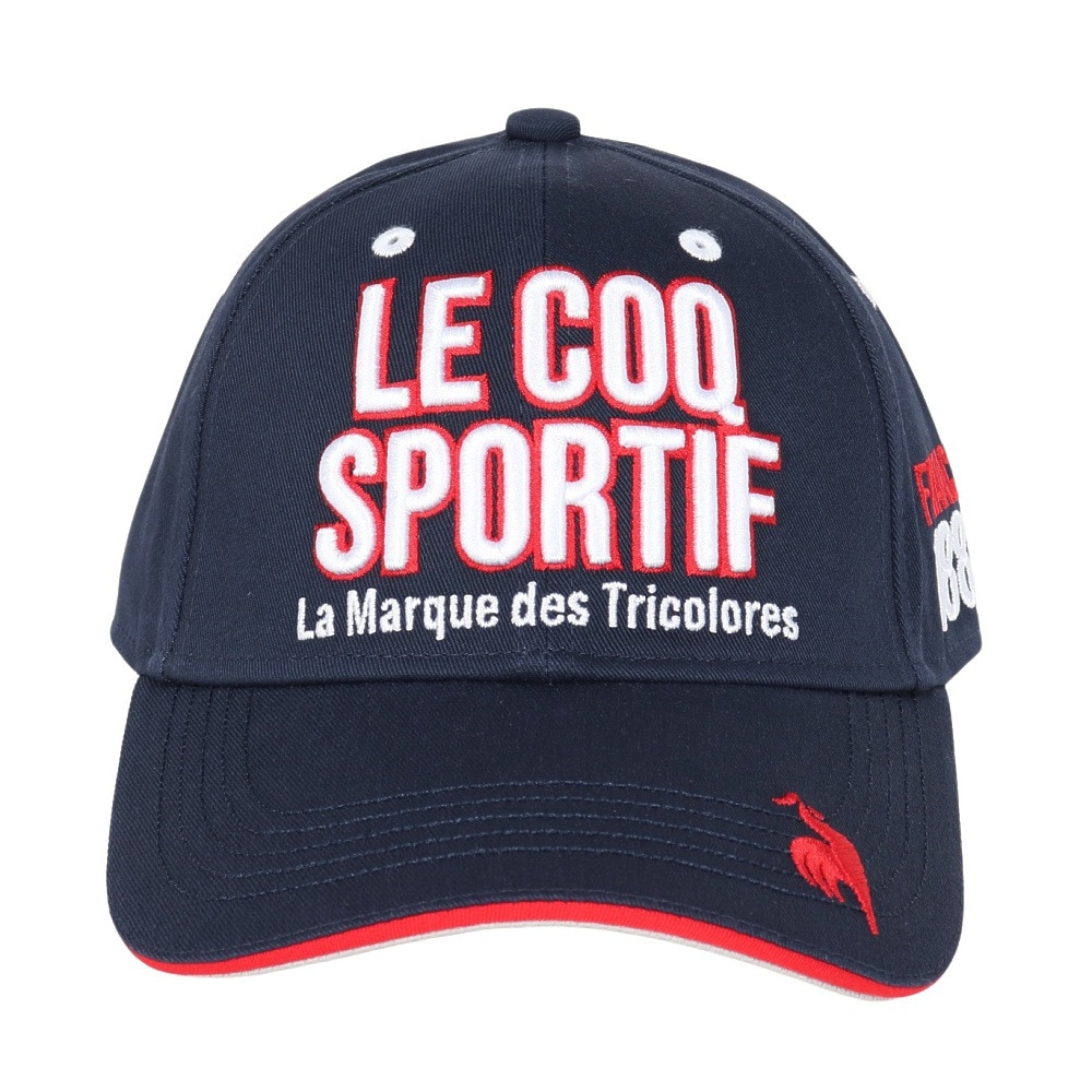 ルコックスポルティフ（lecoqsportif）（メンズ）帽子 定番 ロゴキャップ LG5SCP00M NV00