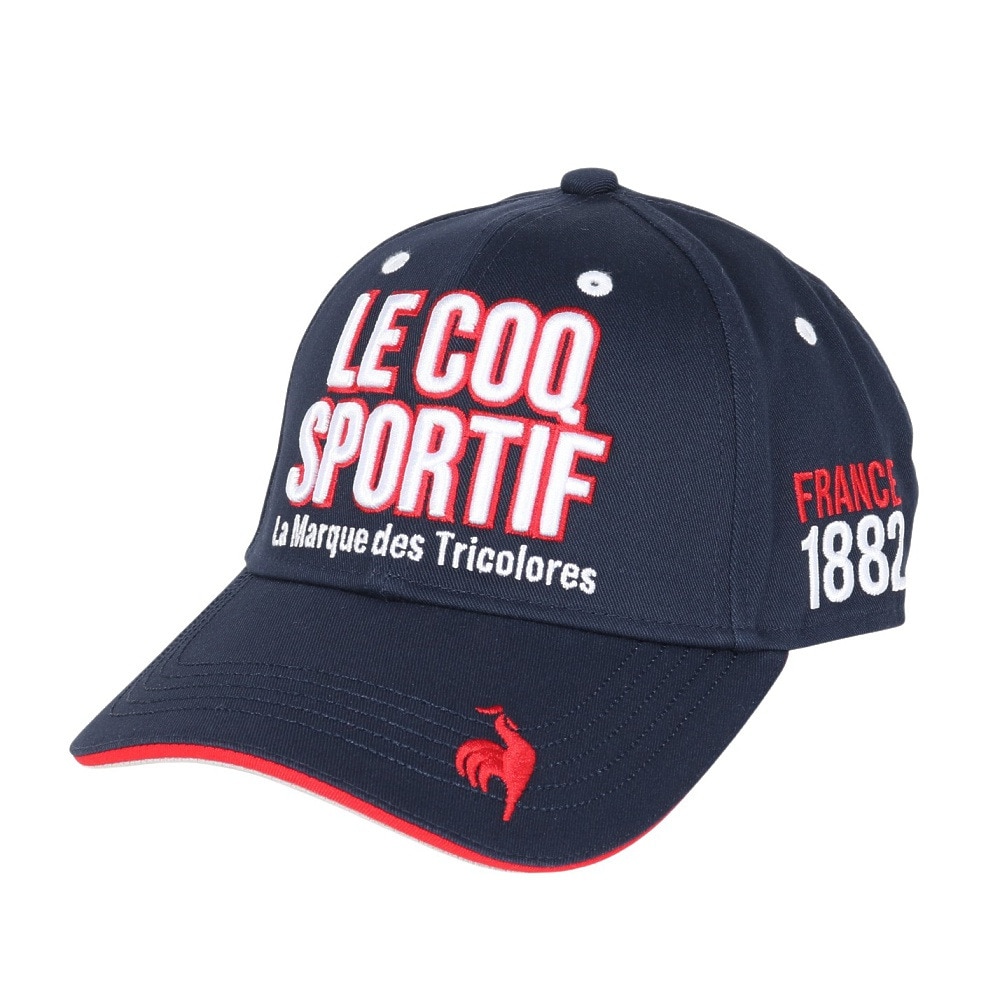 ルコックスポルティフ（lecoqsportif）（メンズ）帽子 定番 ロゴキャップ LG5SCP00M NV00