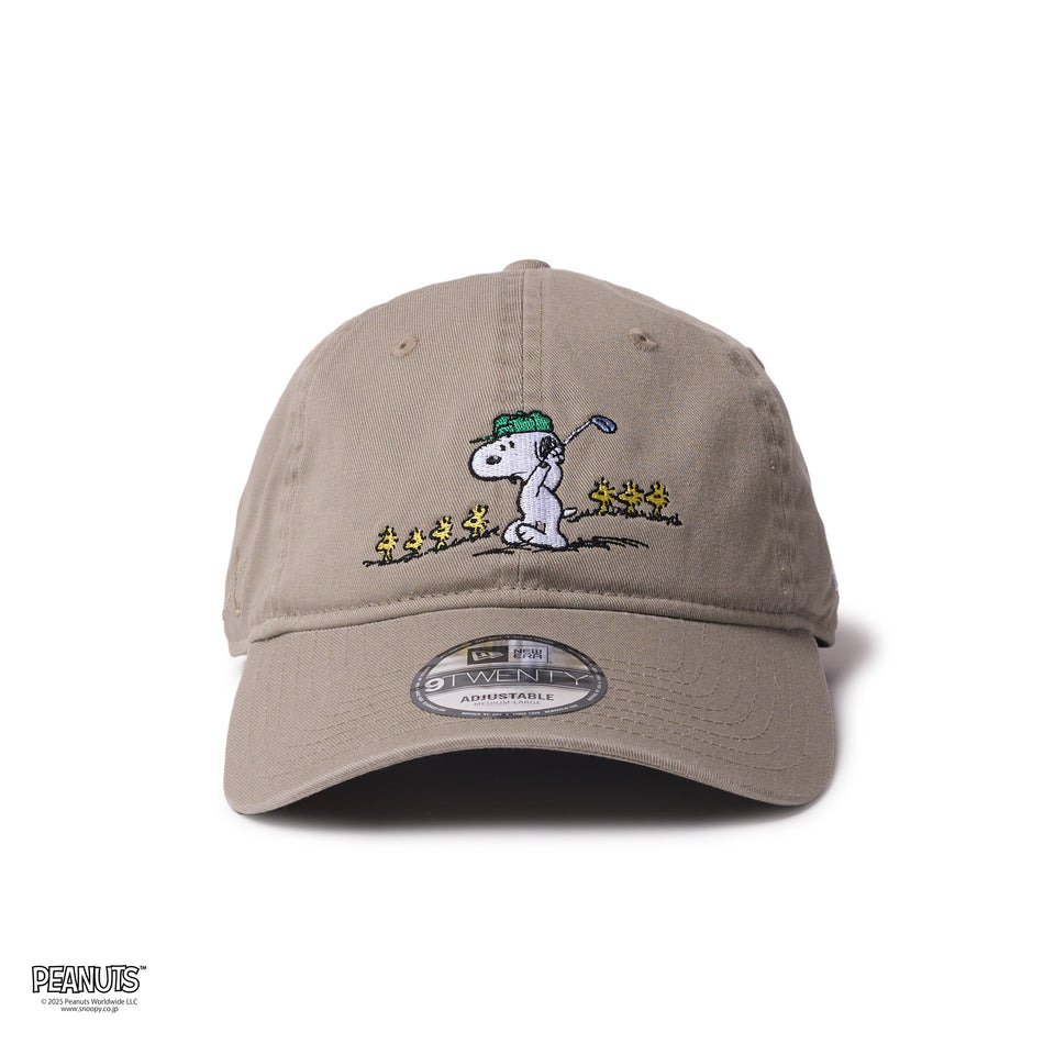 ニューエラ（NEW ERA）（メンズ、レディース）ゴルフ ロングバイザー キャップ 9TWNTY ピーナッツ スヌーピー 14682551