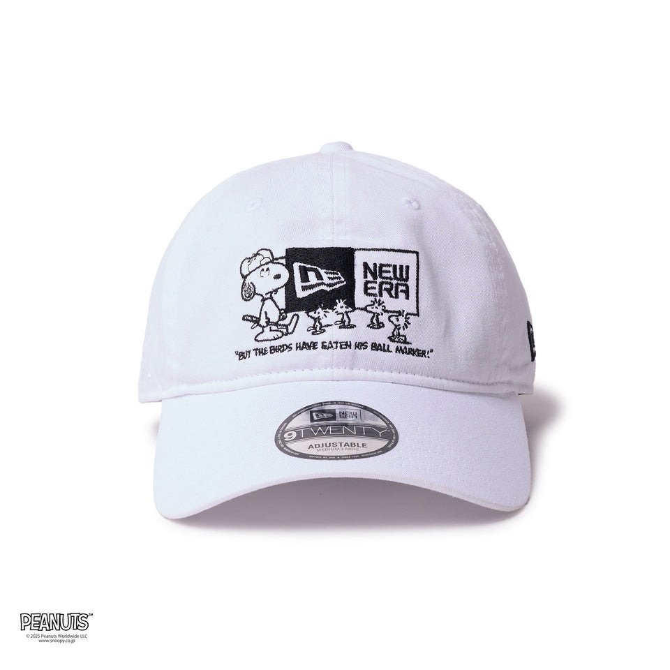 ニューエラ（NEW ERA）（メンズ、レディース）ゴルフ ロングバイザー キャップ 9TWNTY ピーナッツ ボックスロゴ 14682552