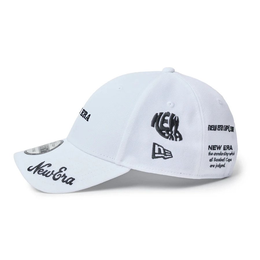 ニューエラ（NEW ERA）（メンズ、レディース）ゴルフ 帽子 9FORTY アーカイブロゴ ホワイト 14747250