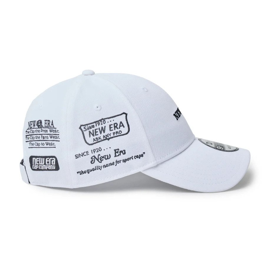 ニューエラ（NEW ERA）（メンズ、レディース）ゴルフ 帽子 9FORTY アーカイブロゴ ホワイト 14747250