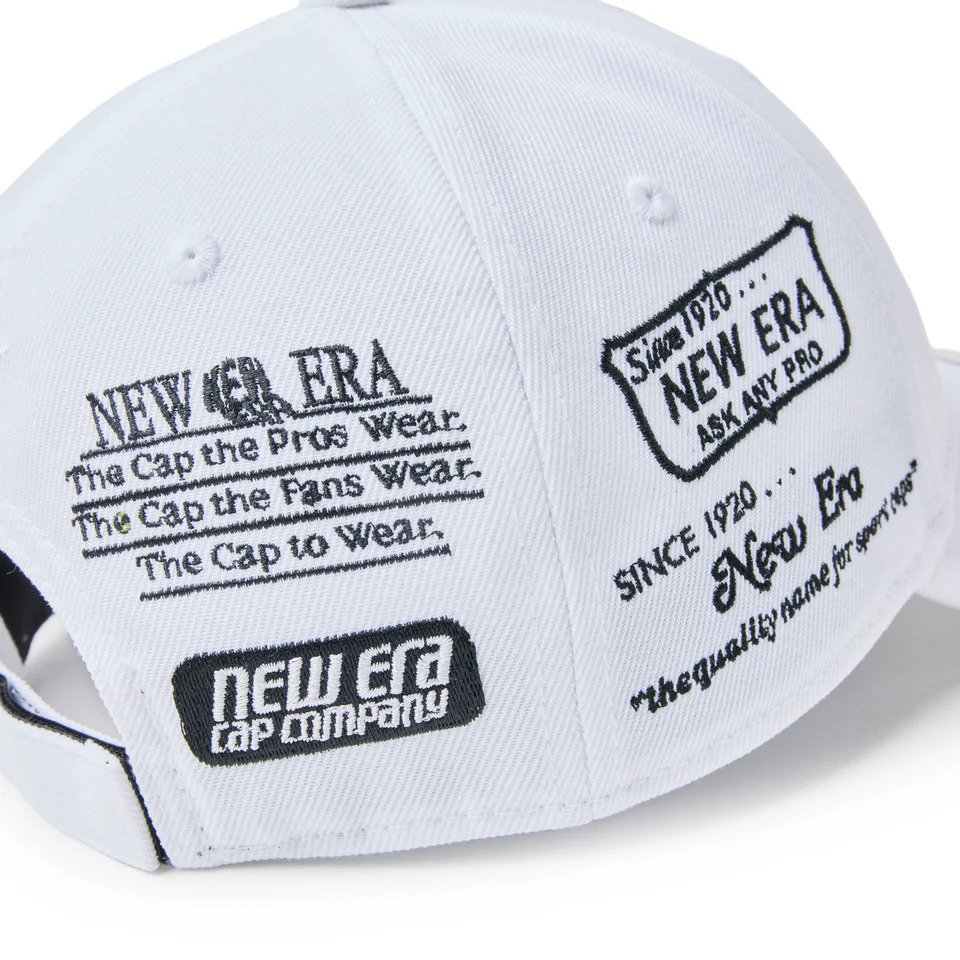 ニューエラ（NEW ERA）（メンズ、レディース）ゴルフ 帽子 9FORTY アーカイブロゴ ホワイト 14747250