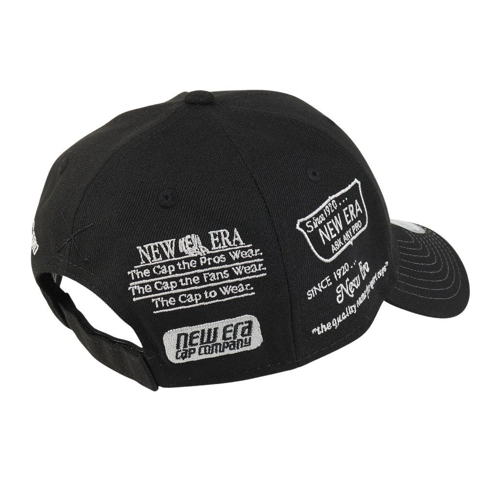 ニューエラ（NEW ERA）（メンズ、レディース）ゴルフ 帽子 9FORTY アーカイブロゴ ブラック 14747252