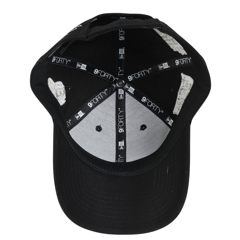 ニューエラ（NEW ERA）（メンズ、レディース）ゴルフ 帽子 9FORTY アーカイブロゴ ブラック 14747252