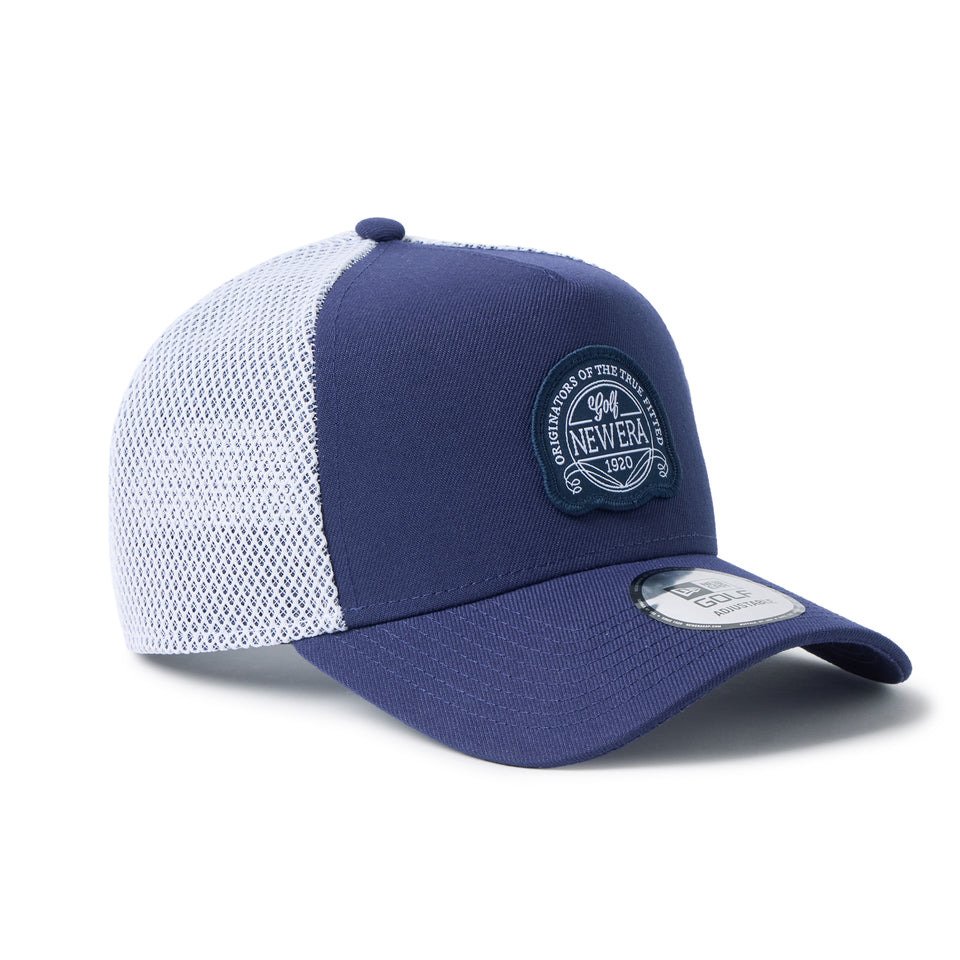 ニューエラ（NEW ERA）（メンズ、レディース）ゴルフ 通気性 9FORTY A-Frame トラッカー ダブルメッシュ キャップ 14747283