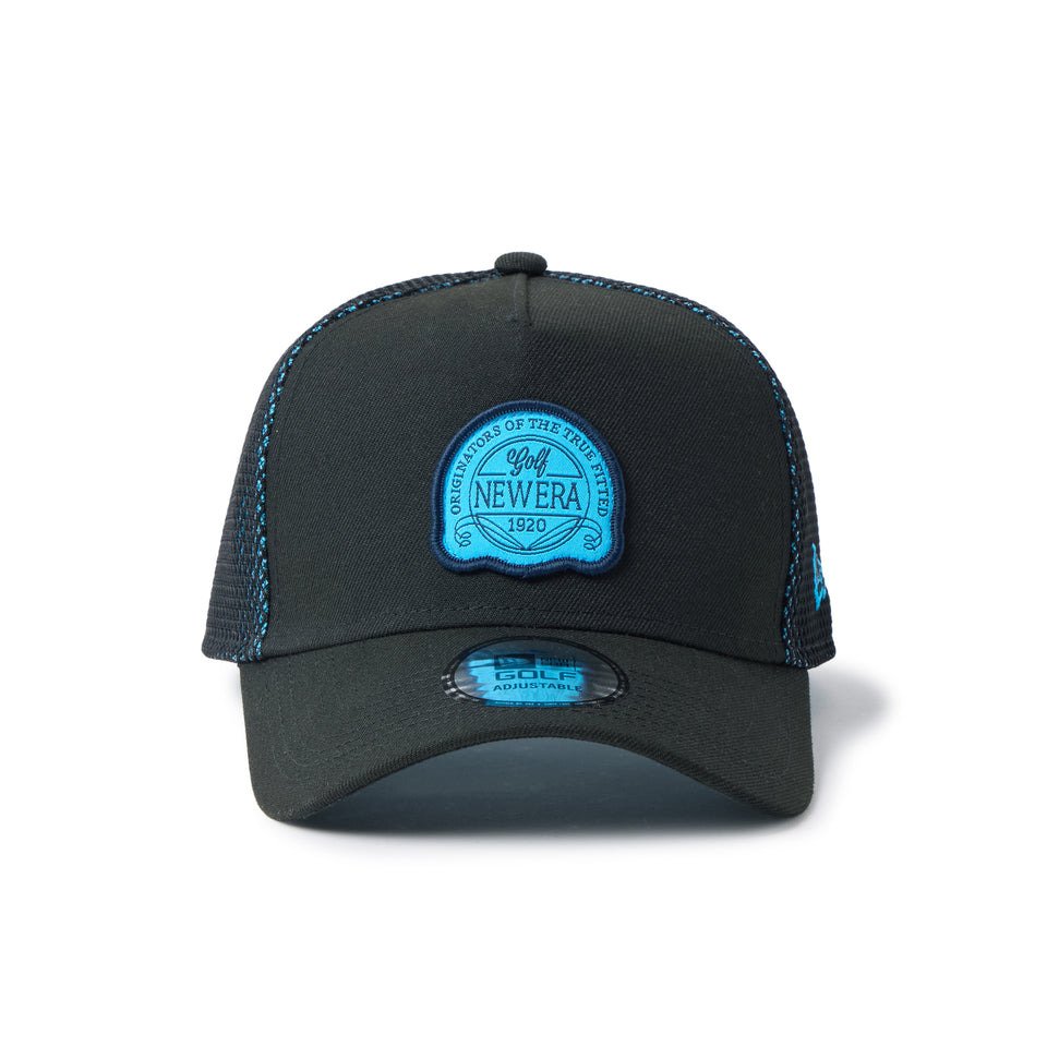 ニューエラ（NEW ERA）（メンズ、レディース）ゴルフ 通気性 9FORTY A-Frame トラッカー ダブルメッシュ キャップ 14747285
