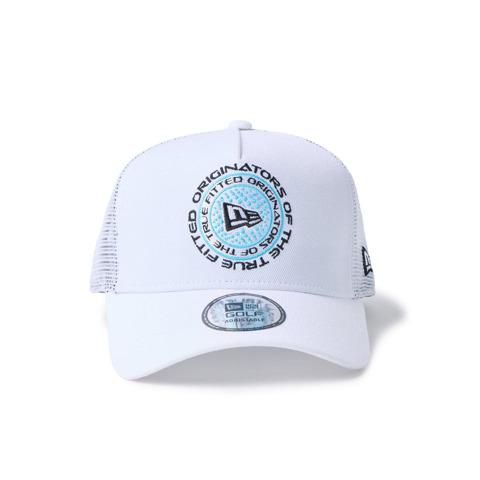 ニューエラ（NEW ERA）（メンズ、レディース）ゴルフ 9FORTY A-Frame トラッカー サークルロゴ キャップ 14747295