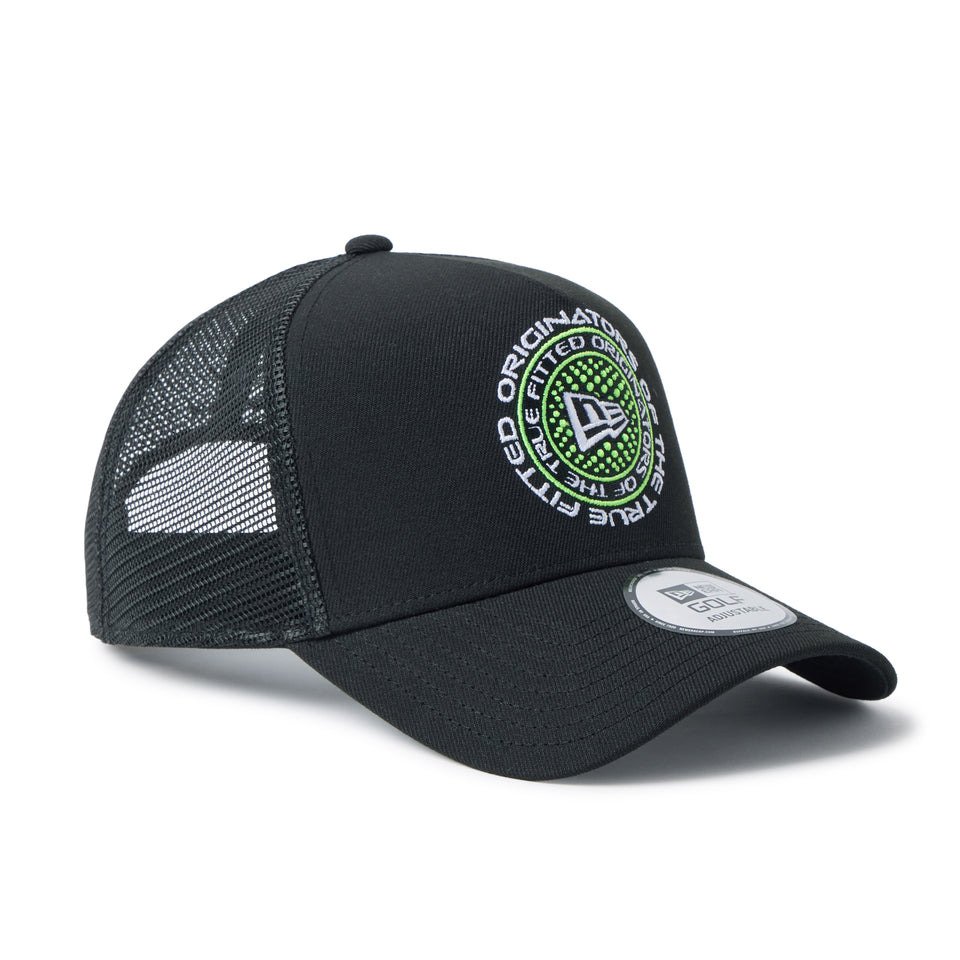 ニューエラ（NEW ERA）（メンズ、レディース）ゴルフ 9FORTY A-Frame トラッカー サークルロゴ キャップ 14747296