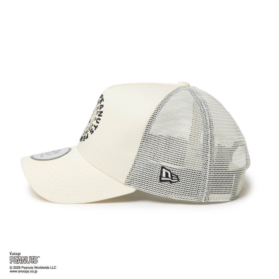ニューエラ（NEW ERA）（メンズ、レディース）ゴルフ 9FORTY A-Frame トラッカー ビンテージピーナッツ キャップ 14865322