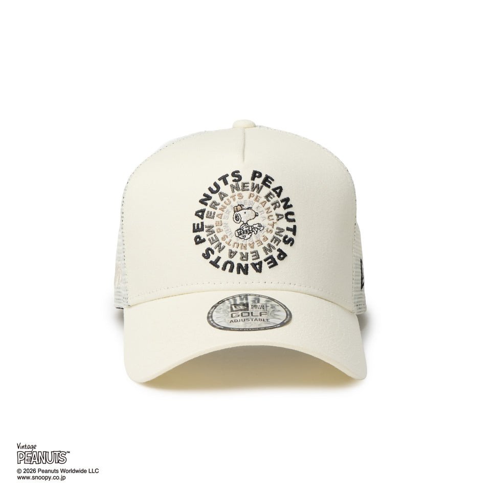 ニューエラ（NEW ERA）（メンズ、レディース）ゴルフ 9FORTY A-Frame トラッカー ビンテージピーナッツ キャップ 14865322