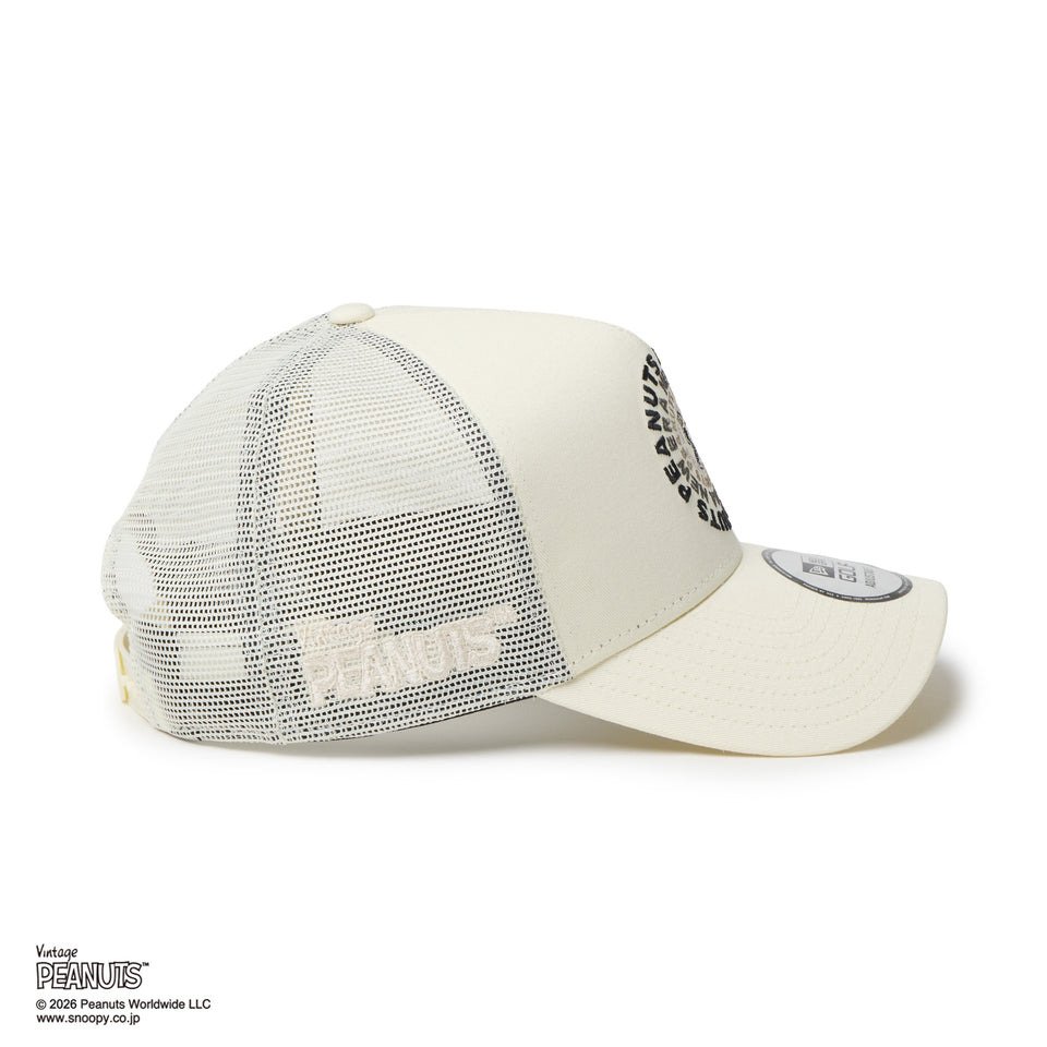 ニューエラ（NEW ERA）（メンズ、レディース）ゴルフ 9FORTY A-Frame トラッカー ビンテージピーナッツ キャップ 14865322