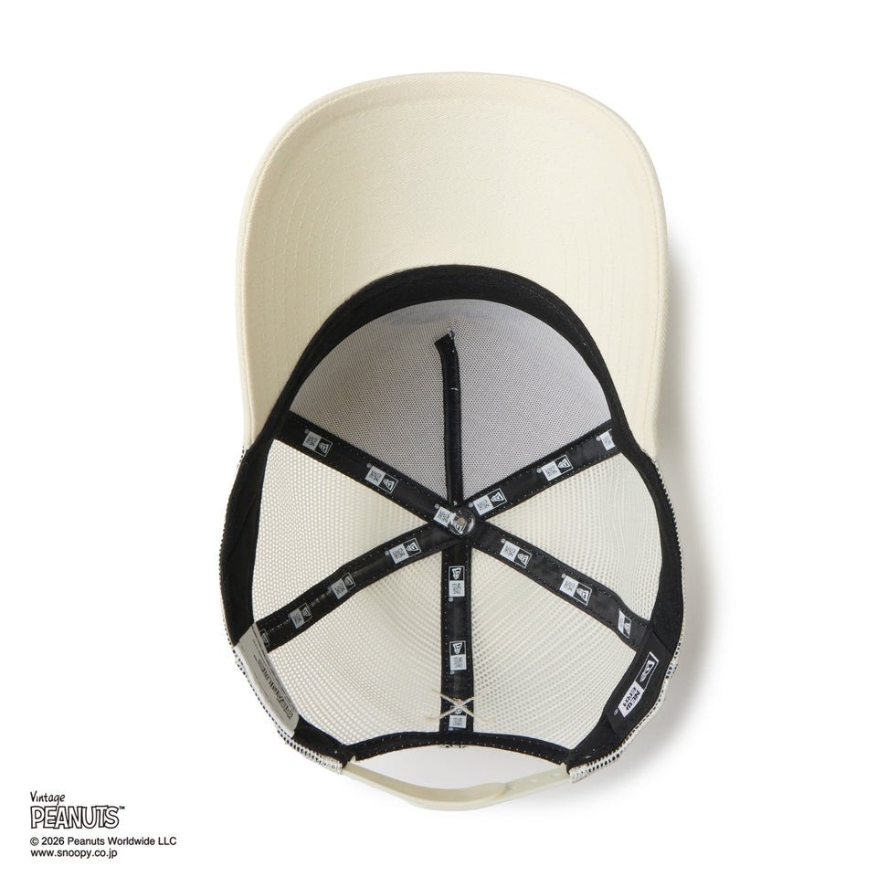 ニューエラ（NEW ERA）（メンズ、レディース）ゴルフ 9FORTY A-Frame トラッカー ビンテージピーナッツ キャップ 14865322