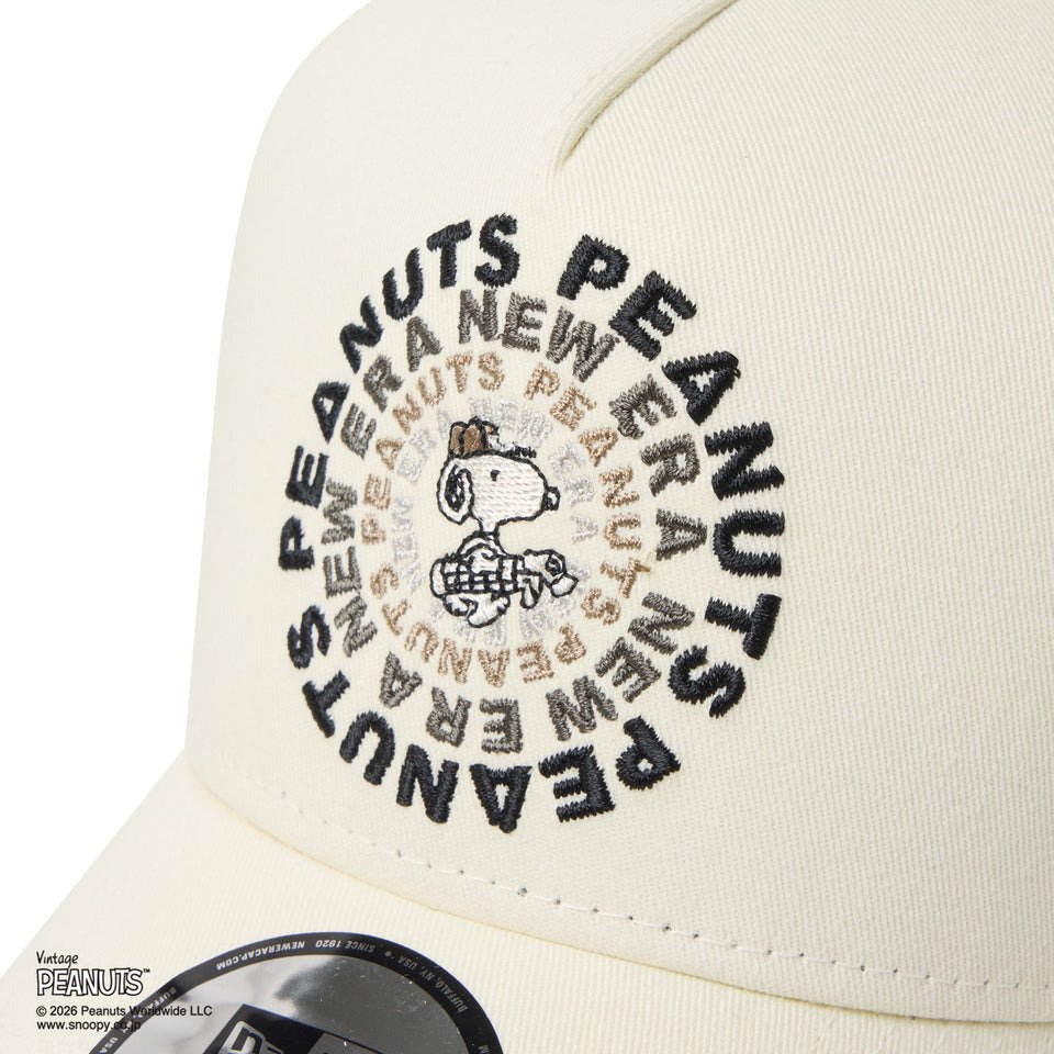 ニューエラ（NEW ERA）（メンズ、レディース）ゴルフ 9FORTY A-Frame トラッカー ビンテージピーナッツ キャップ 14865322
