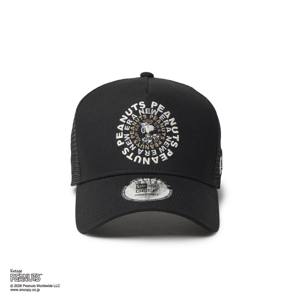 ニューエラ（NEW ERA）（メンズ、レディース）ゴルフ 9FORTY A-Frame トラッカー ビンテージピーナッツ キャップ 14865323