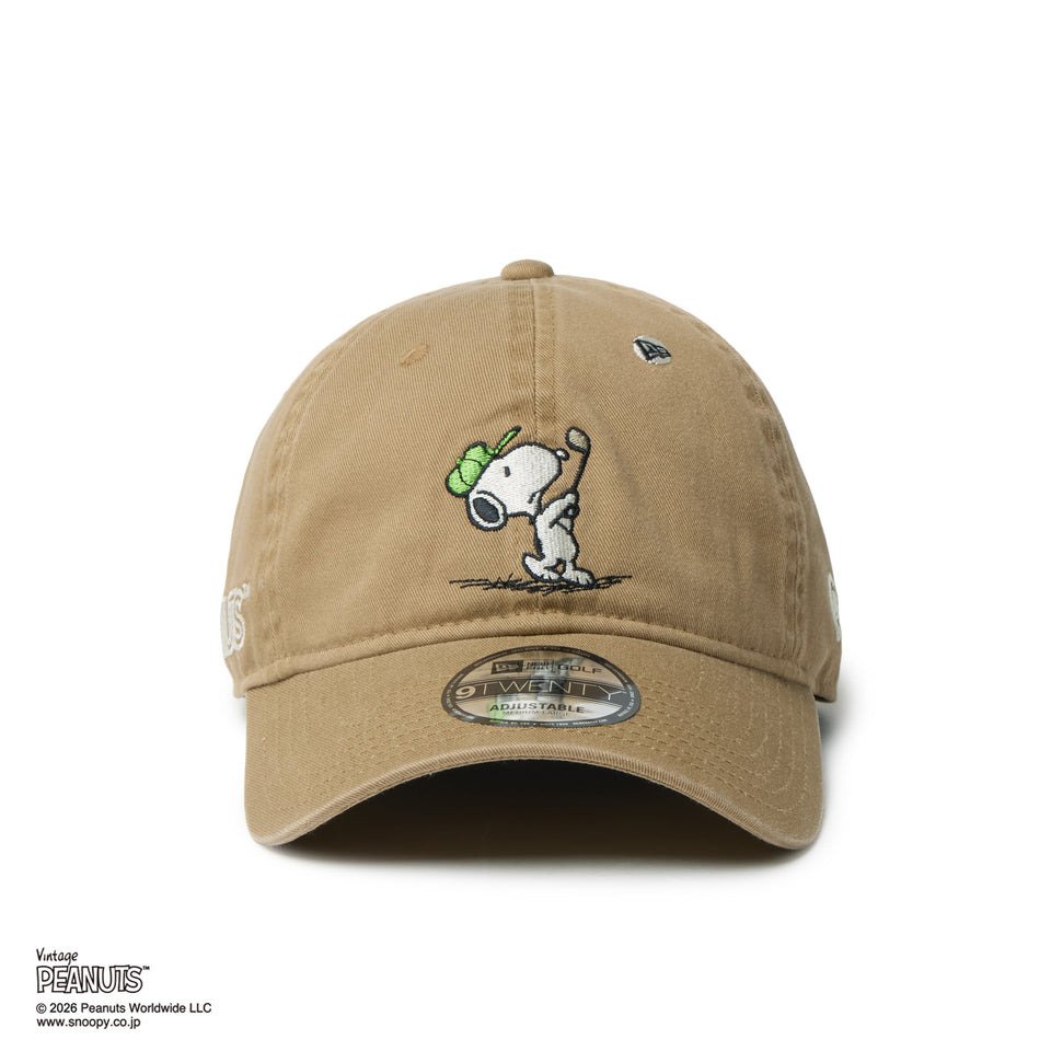 ニューエラ（NEW ERA）（メンズ、レディース）ゴルフ キャップ 9TWENTY ビンテージピーナッツ スイング 14865326
