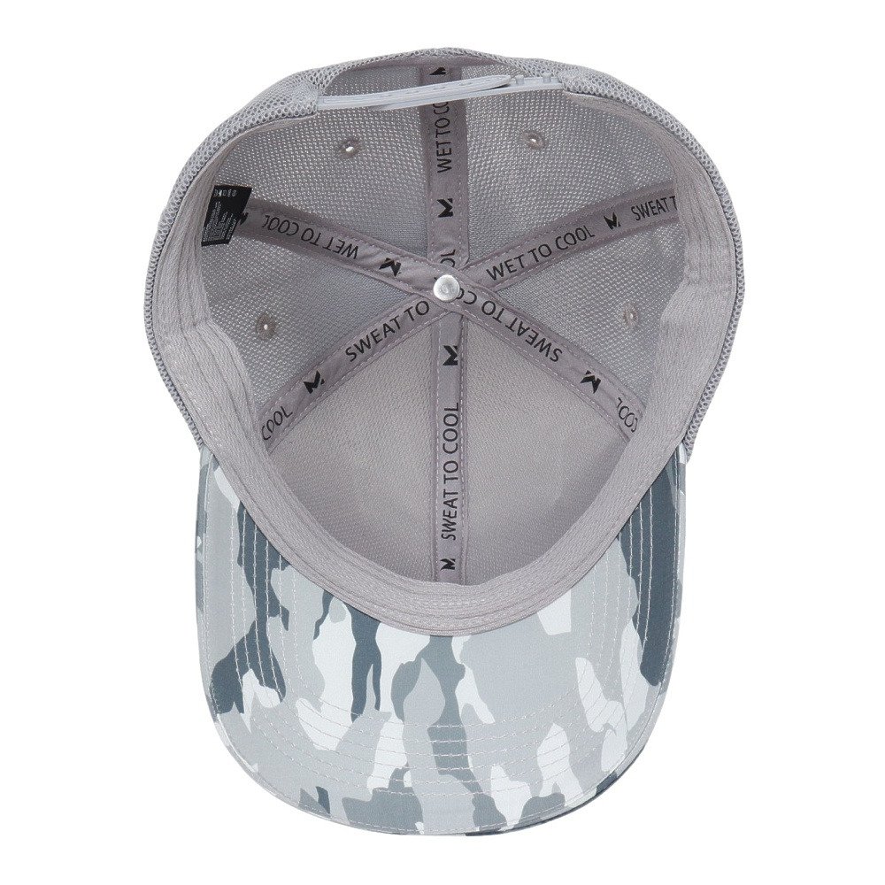 ミッション（MISSION）（メンズ、レディース）帽子 キャップ クーリング トラッカーハット Gray Camo