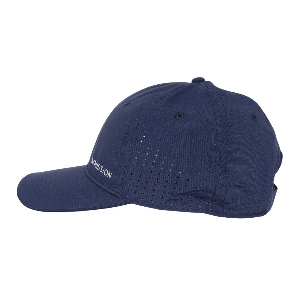 ミッション（MISSION）（メンズ、レディース）帽子 キャップ クーリング ベンテッドハット Navy