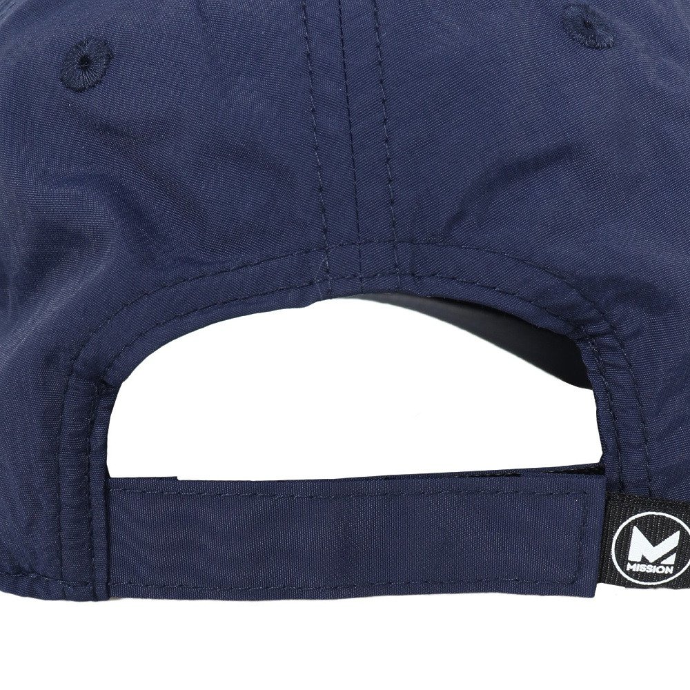 ミッション（MISSION）（メンズ、レディース）帽子 キャップ クーリング ベンテッドハット Navy