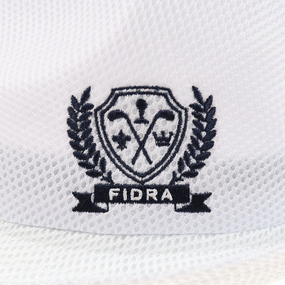 フィドラ（FIDRA）（メンズ）ゴルフ ダブルメッシュ 中折れハット FD5MVB04 WHT