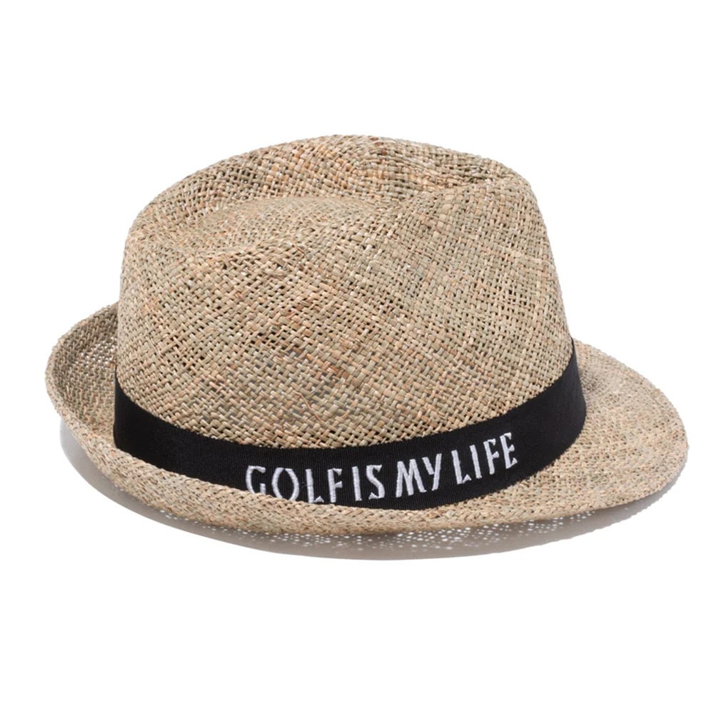 ニューエラ（NEW ERA）（メンズ、レディース）ゴルフ ハット The Trilby Seagrass グログランバンド シルバーピン 13517843