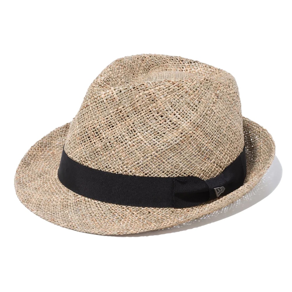 ニューエラ（NEW ERA）（メンズ、レディース）ゴルフ ハット The Trilby Seagrass グログランバンド シルバーピン 13517843
