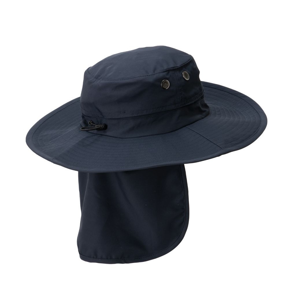 トミーヒルフィガーゴルフ（TOMMY HILFIGER GOLF）（メンズ）ゴルフ ネックガード付き アドベンチャーハット THMB3F11-NVY