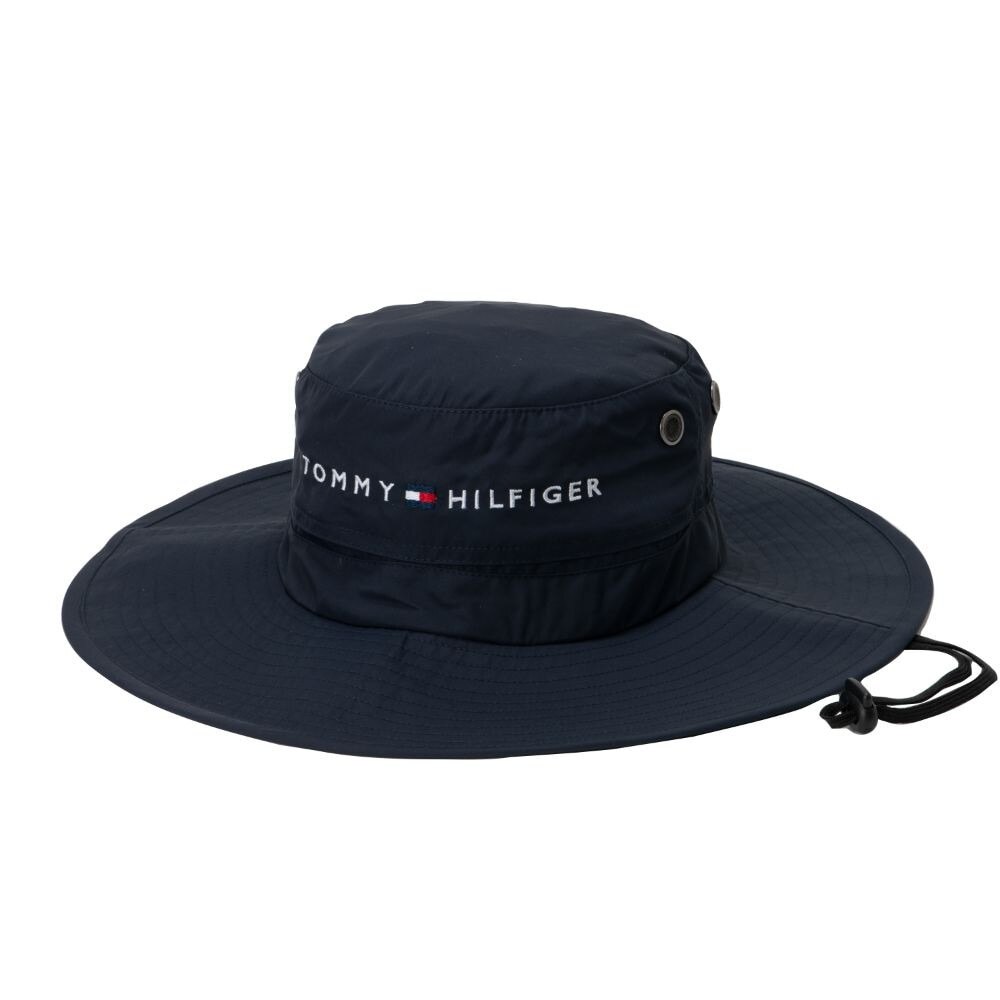 トミーヒルフィガーゴルフ（TOMMY HILFIGER GOLF）（メンズ）ゴルフ ネックガード付き アドベンチャーハット THMB3F11-NVY