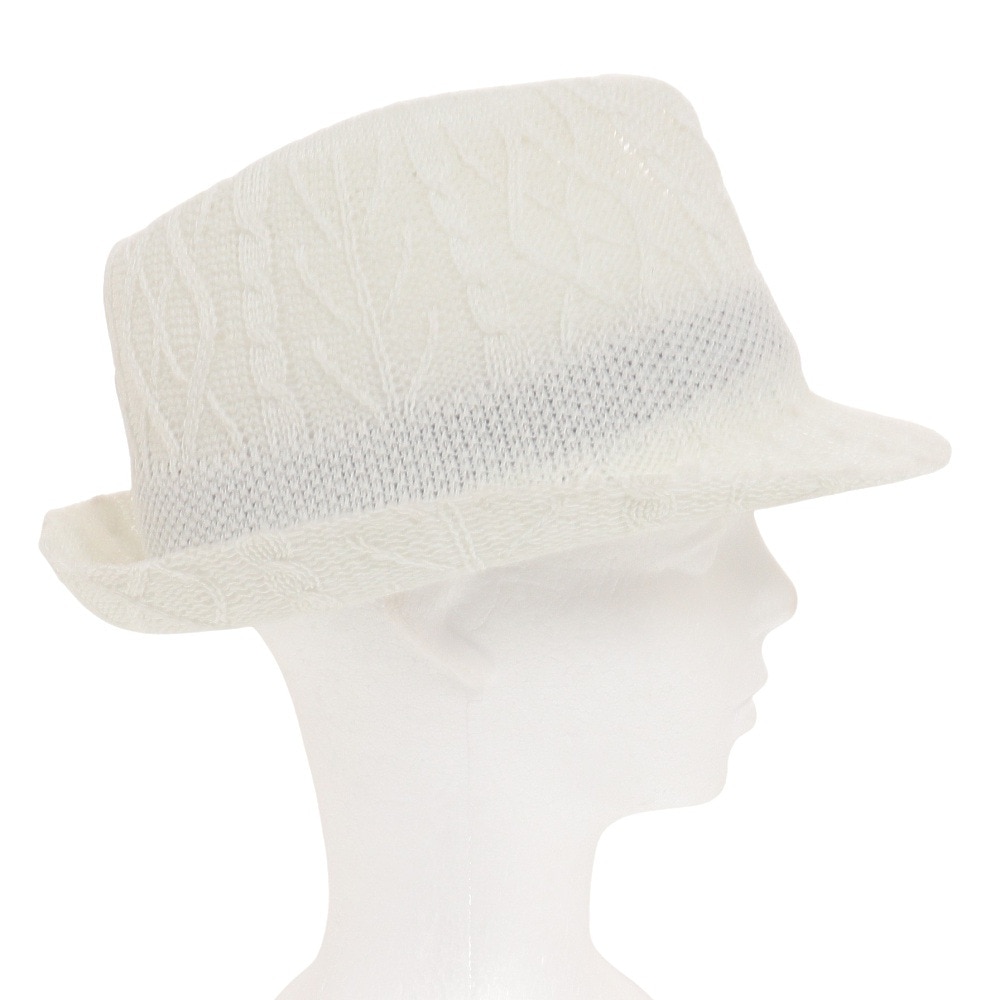 フィドラ（FIDRA）（メンズ）ゴルフ 吸汗 速乾 接触冷感 サーモハット FD5PVB03 WHT