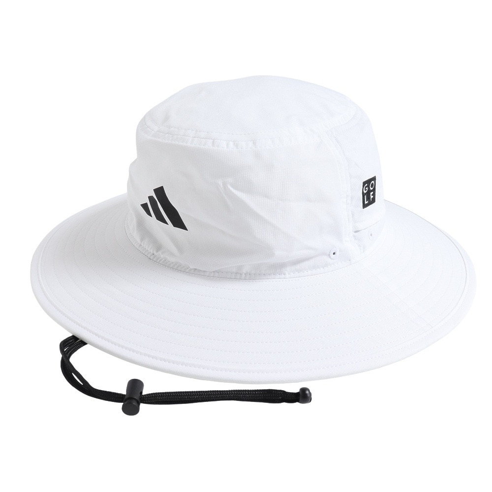 アディダス（adidas）（メンズ）ゴルフ ワイドブリム ハット EEU21-HS5473WH
