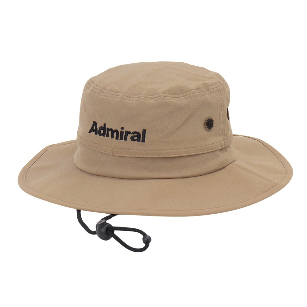 アドミラル ゴルフ（Admiral GOLF）（メンズ、レディース）ハット アドベンチャー つば裏ロゴ ADMB333F-BEG