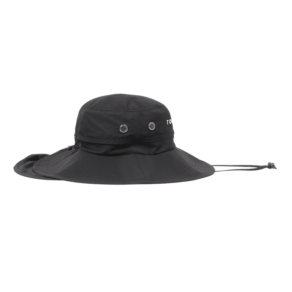 トミー ヒルフィガー ゴルフ（TOMMY HILFIGER GOLF）（メンズ）ゴルフ ハット ネックガード付き THMB3F11-BLK