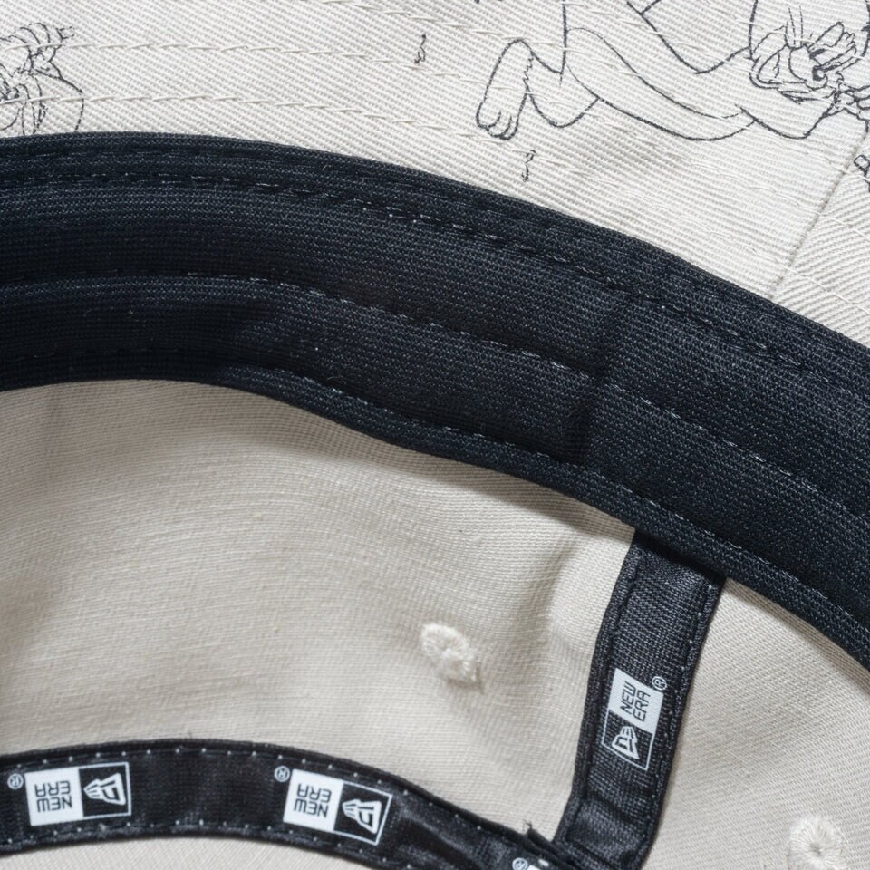 ニューエラ（NEW ERA）（メンズ）ゴルフ バケット01 トムとジェリー オールオーバープリント ハット 13772538