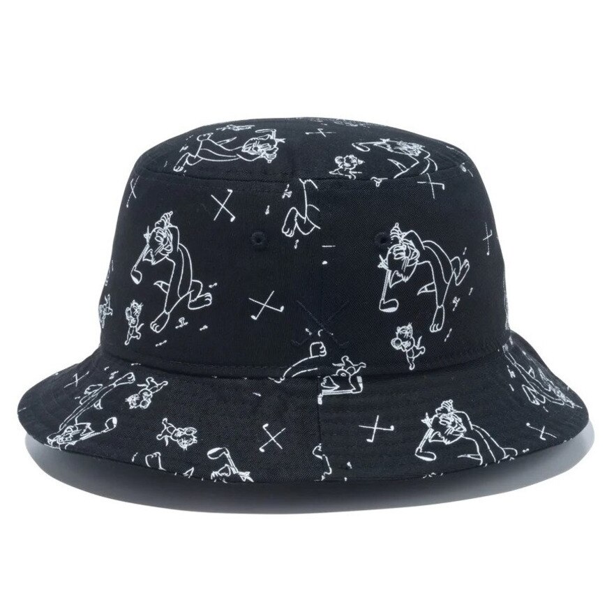 ニューエラ（NEW ERA）（メンズ）ゴルフ バケット01 トムとジェリー オールオーバープリント ハット 13772539