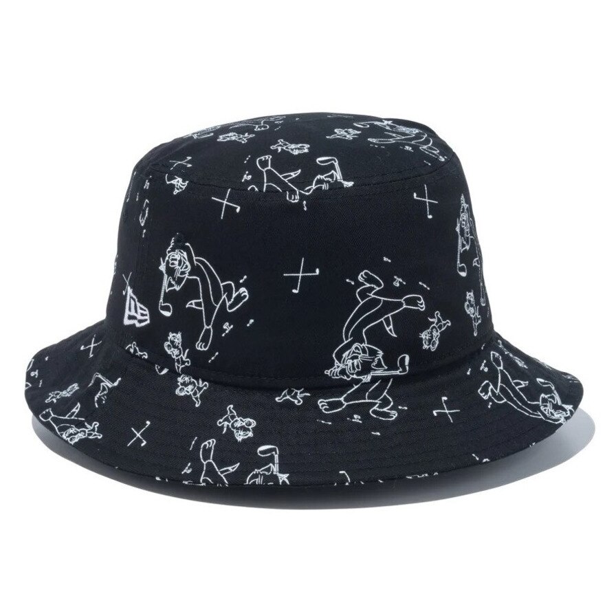 ニューエラ（NEW ERA）（メンズ）ゴルフ バケット01 トムとジェリー オールオーバープリント ハット 13772539
