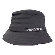 トランスコンチネンツ（TRANS CONTINENTS）（メンズ、レディース）ゴルフ キルティングハット TCH-039 BLK