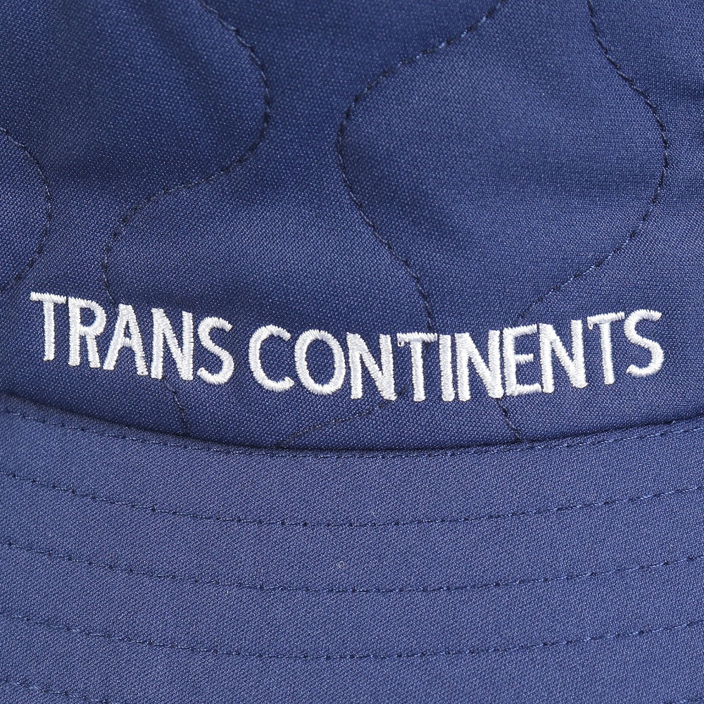 トランスコンチネンツ（TRANS CONTINENTS）（メンズ、レディース）ゴルフ キルティングハット TCH-039 NVY