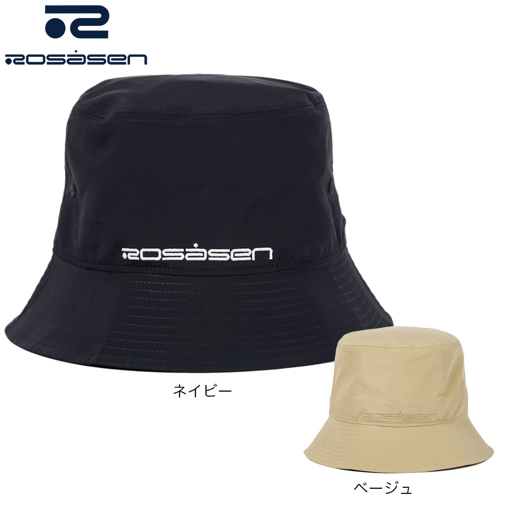 ROSASEN（メンズ、レディース）ゴルフ 吸水速乾 バケットハット+サコッシュ 046-51301-052