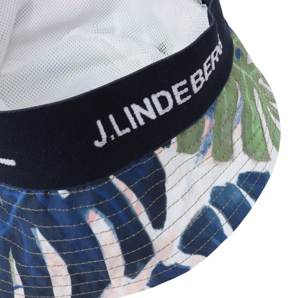 J.LINDEBERG（メンズ）ゴルフ Olaf Print バケットハット 073-51339-026