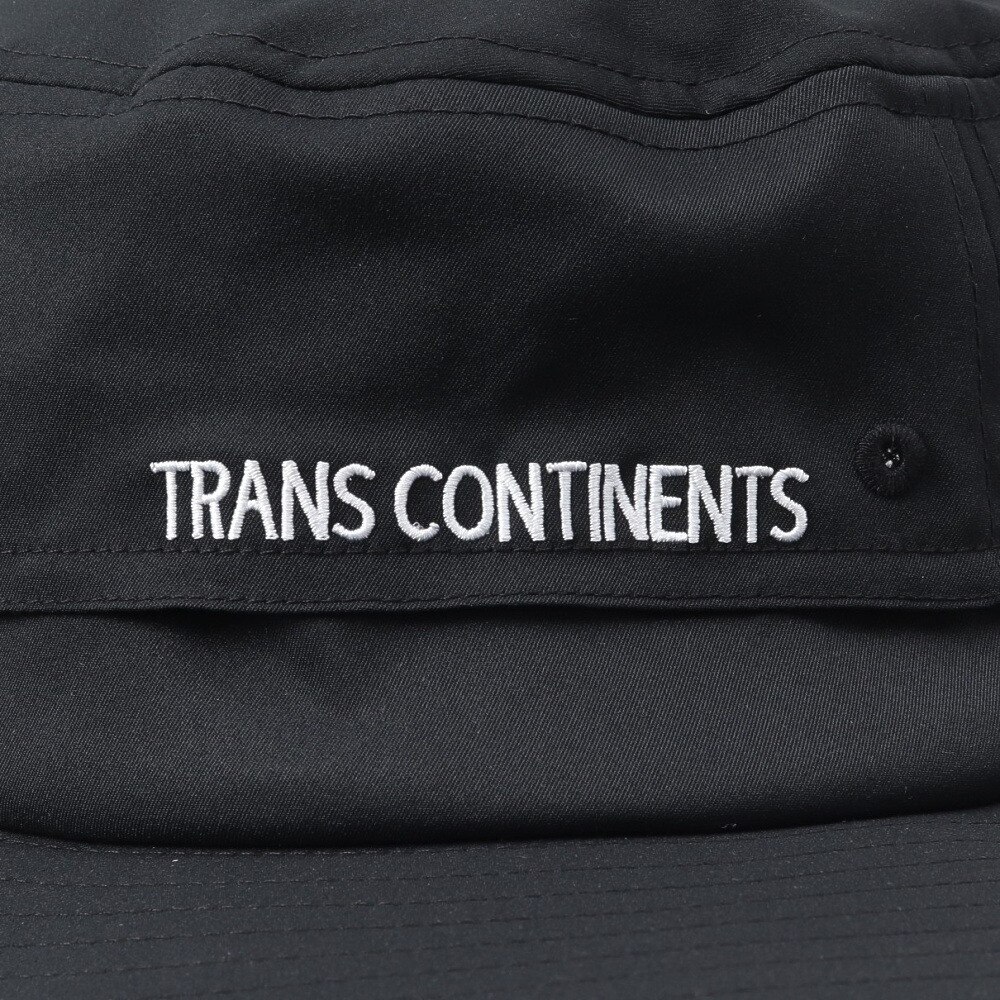 トランスコンチネンツ（TRANS CONTINENTS）（メンズ）ゴルフ ハット TCH-043 BLK