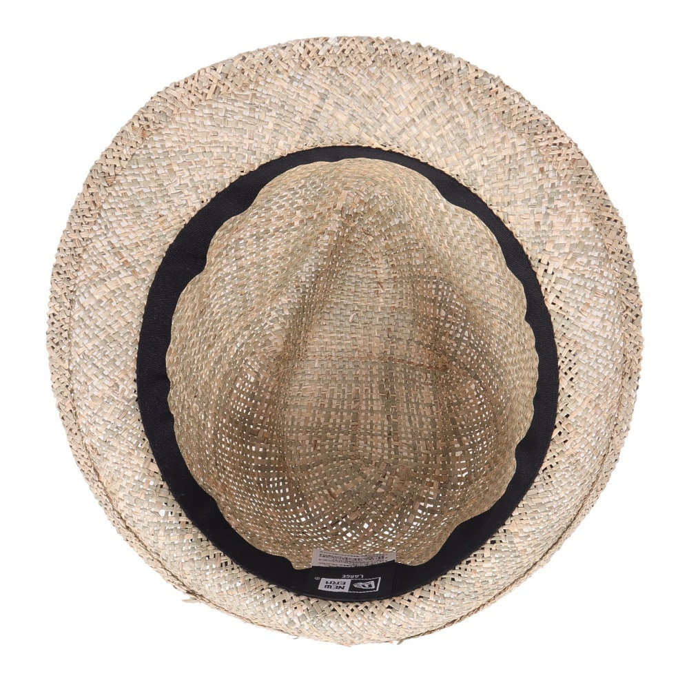 ニューエラ（NEW ERA）（メンズ、レディース）ゴルフ ペーパーハット トリルビー シーグラス ブラックグログランテープ 14109160