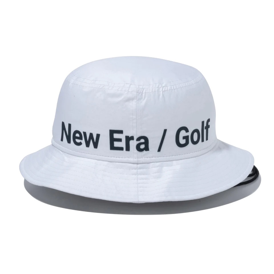 ニューエラ（NEW ERA）（メンズ、レディース）ゴルフ バケット01 ハット ZAMZA ウォータープルーフ ホワイト 14109161