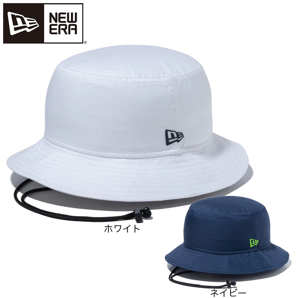 ニューエラ（NEW ERA）（メンズ、レディース）ゴルフ バケット01 ハット ZAMZA ウォータープルーフ ネイビー 14109162