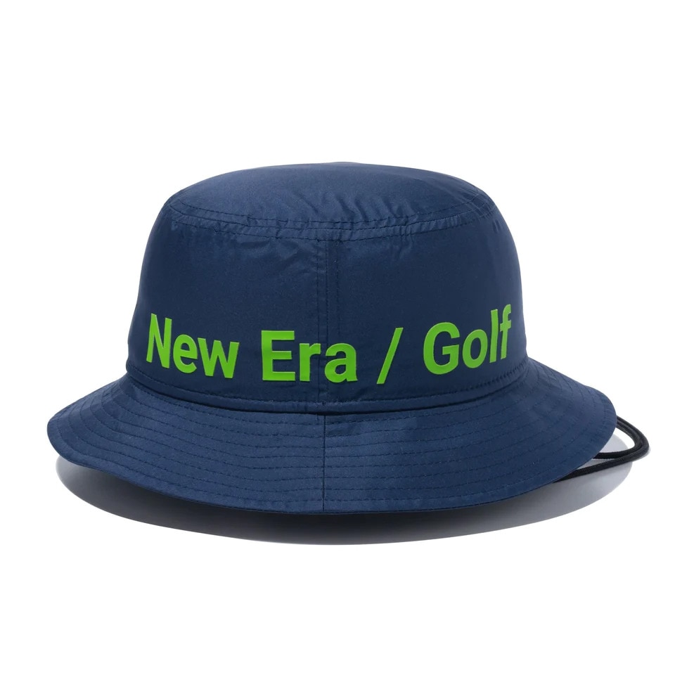 ニューエラ（NEW ERA）（メンズ、レディース）ゴルフ バケット01 ハット ZAMZA ウォータープルーフ ネイビー 14109162