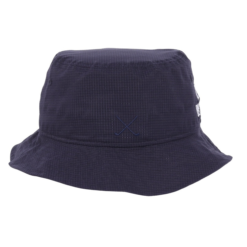 ニューエラ（NEW ERA）（メンズ、レディース）ゴルフ バケットハット 01 COOL DOTS KEEP BALANCE ネイビー 14109166