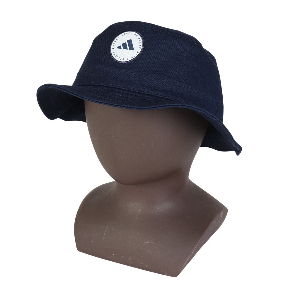 アディダス（adidas）（メンズ）ゴルフ コットン バケットハット KOV63-IM9228NVY
