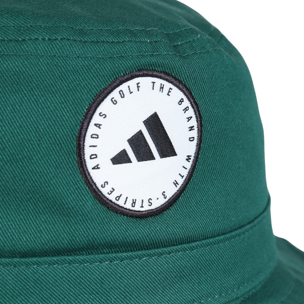 アディダス（adidas）（メンズ）ゴルフ コットン バケットハット KOV63-IM9230DGRN