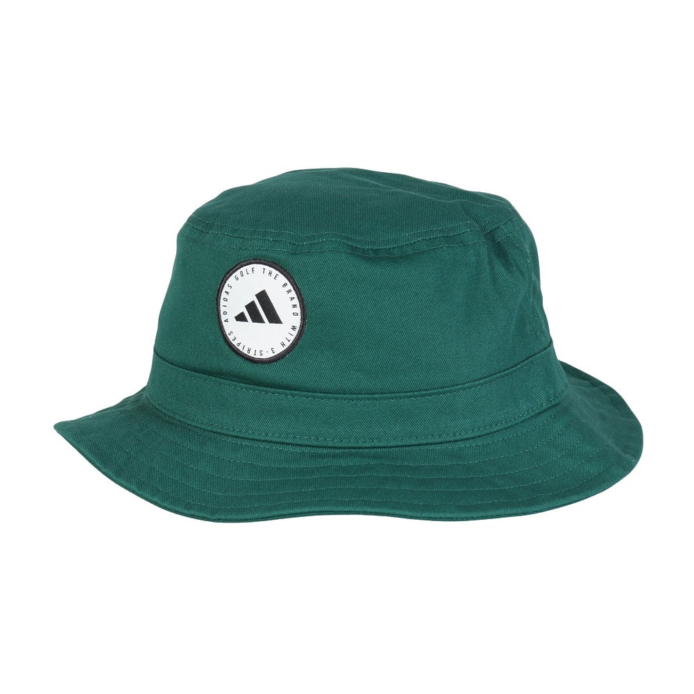 アディダス（adidas）（メンズ）ゴルフ コットン バケットハット KOV63-IM9230DGRN